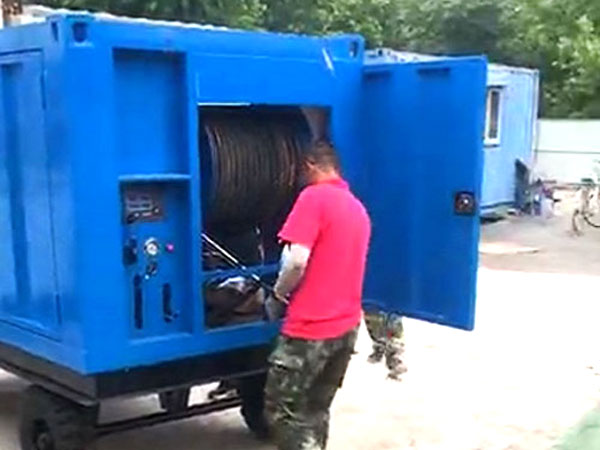 江西贛州野外管道疏通設備